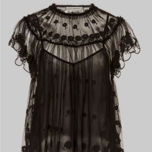 Ulla Johnson Bisou lace Top/ blouse